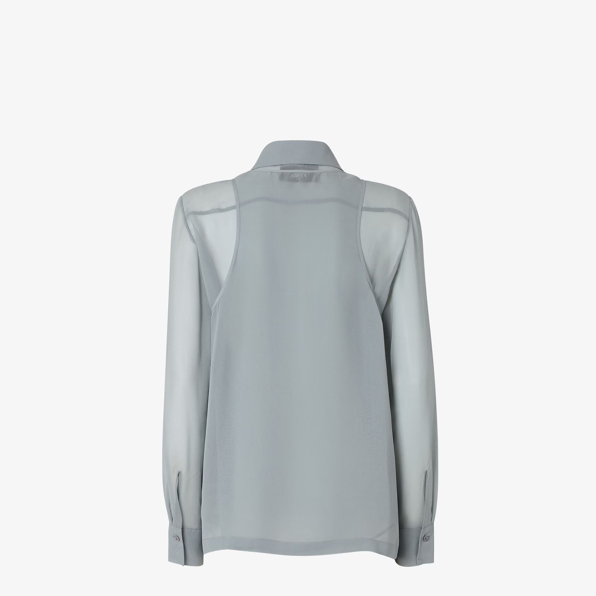 Fendi o1s1wg110326 Top in Light Blue Size S / US 4 / IT 40 - 2 Thumbnail