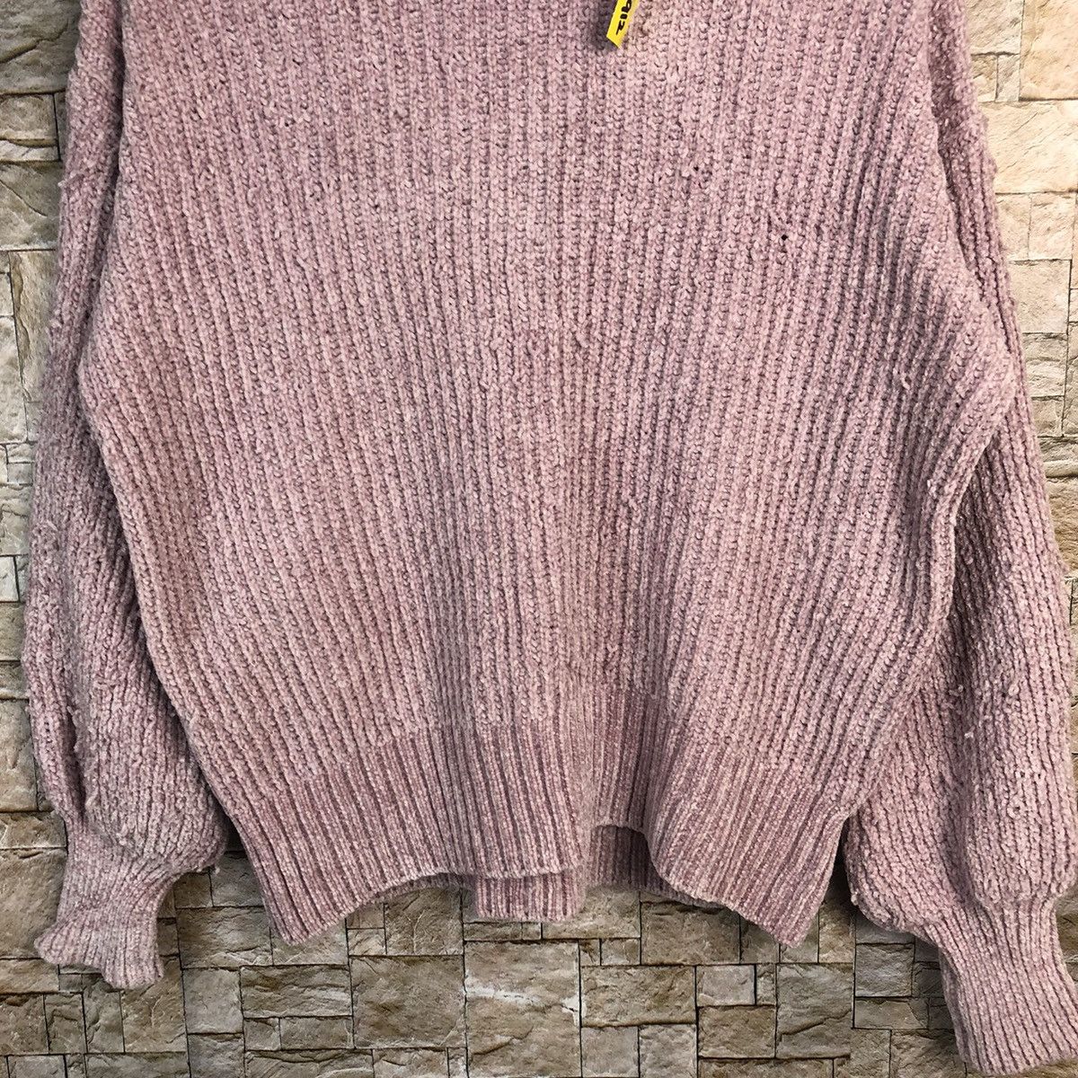 Homespun Knitwear × Japanese Brand × Vintage Ikka Pink vintage Knitwear sweatshirt #A912 Size M / US 6-8 / IT 42-44 - 6 Thumbnail