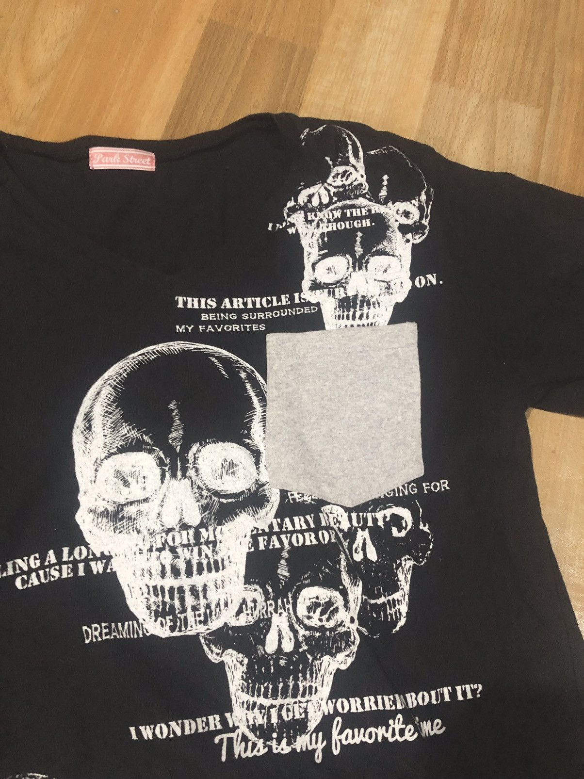 Hysteric Glamour × Japanese Brand × Le Grande Bleu (L.G.B.) Skull Park Street Punk Style Size US S / EU 44-46 / 1 - 2 Thumbnail