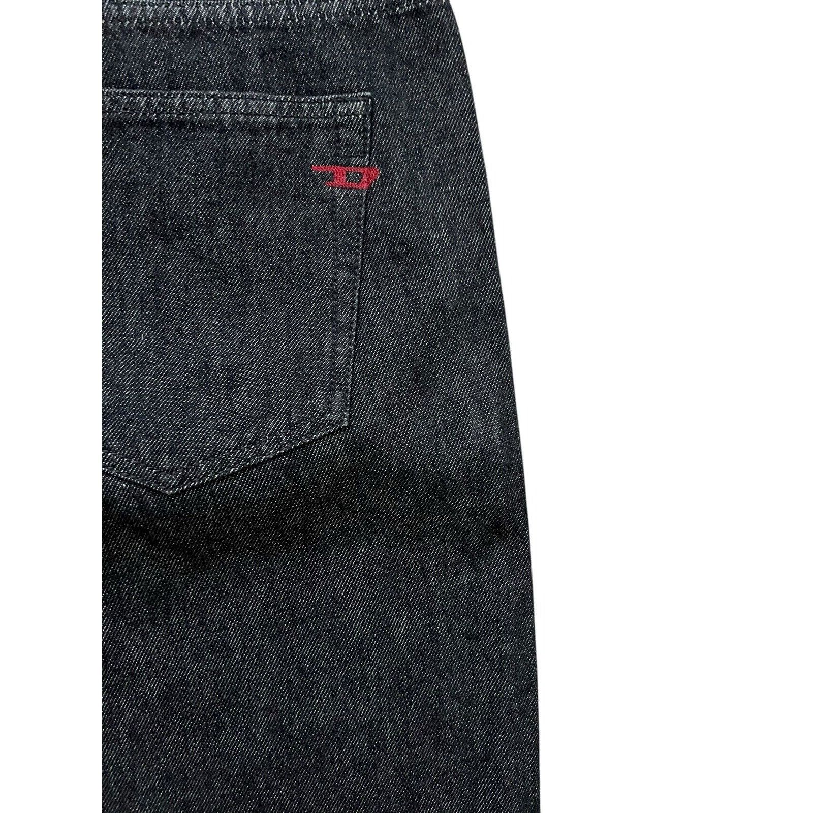 Diesel Diesel Mens Viker Straight Jeans Z9C34 Black $195 Size 31/32 Size US 31 - 7 Thumbnail