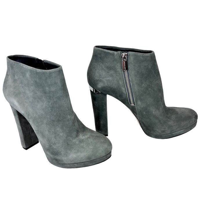 michael kors denver suede ankle boot