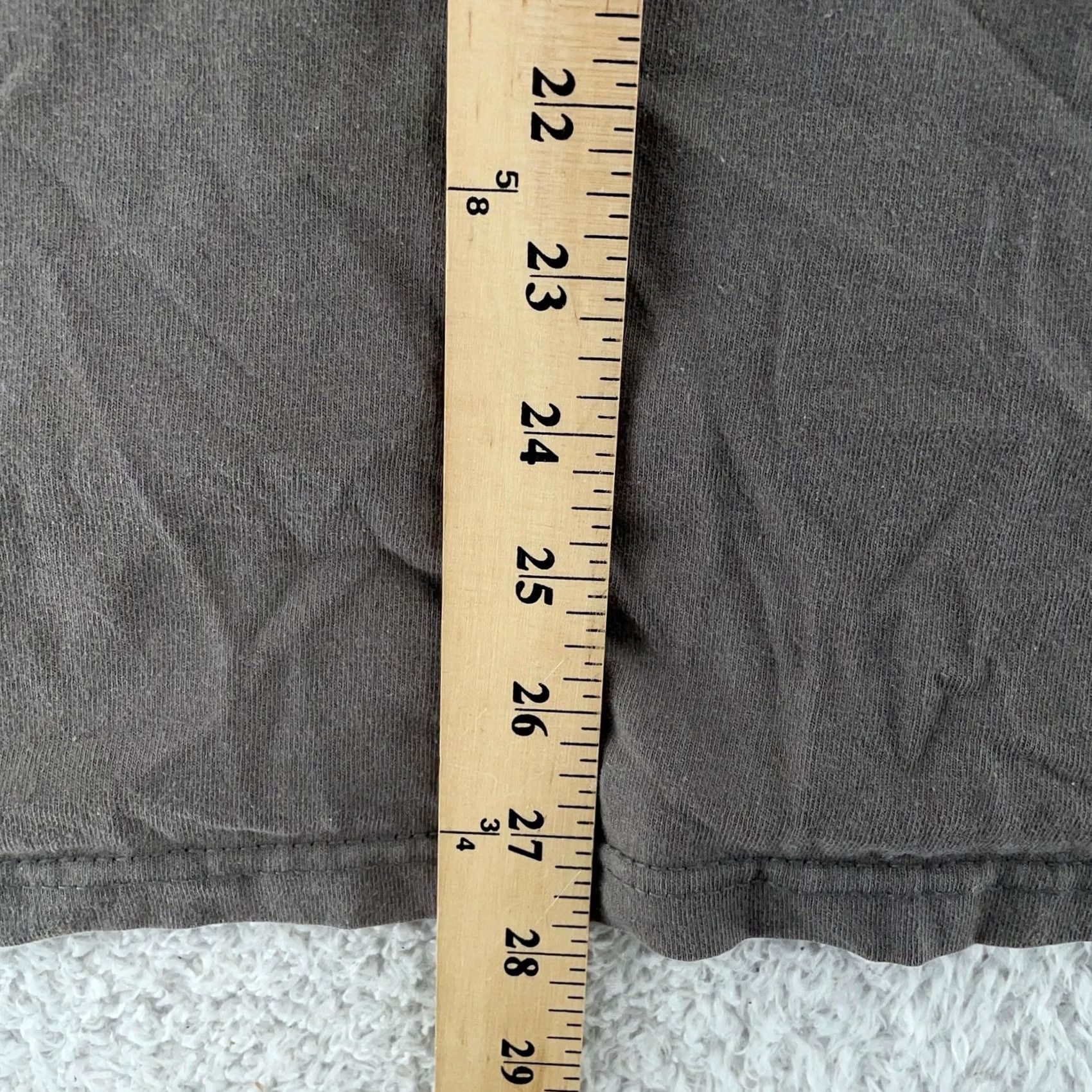 Vintage Johnny Cash Shirt Mens XL Brown Gray Folsom Prison 1968 Rock Band Country Size US XL / EU 56 / 4 - 6 Thumbnail