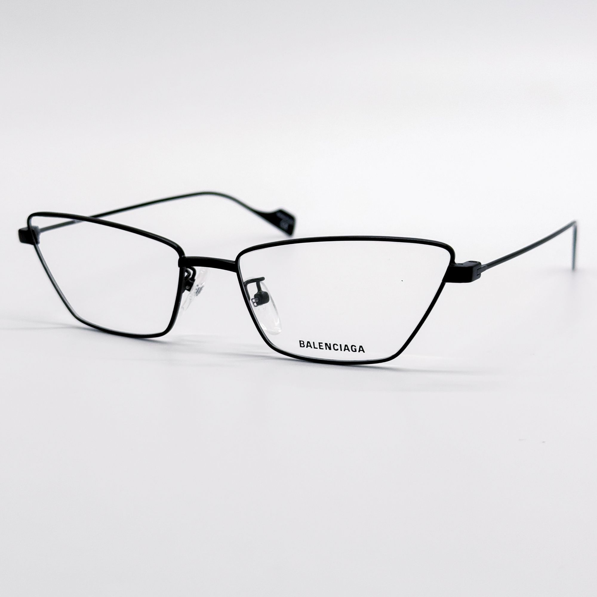 Balenciaga NEW BALENCIAGA EYEGLASSES BB0091O 001 CAT EYE BLACK WOMEN EY Size ONE SIZE - 2 Thumbnail