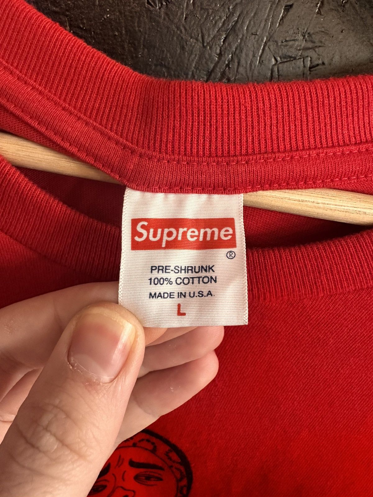 Supreme Supreme Prodigy T red Size US L / EU 52-54 / 3 - 4 Thumbnail