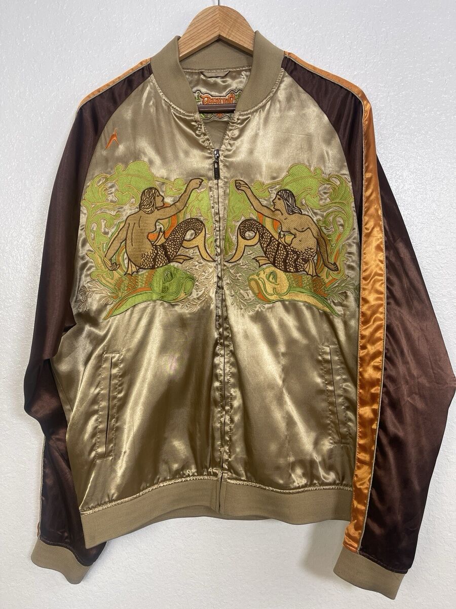 Japanese Brand × Toyo Enterprises 💥90'S JAPAN SUKAJAN SOUVENIR POSEIDON AZZURE JACKET Size US XL / EU 56 / 4 - 1 Thumbnail