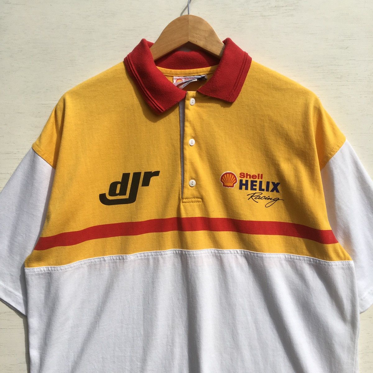 Sports Specialties × Vintage VINTAGE SHELL HELIX RACING POLOS FORD DUNLOP Size US XXL / EU 58 / 5 - 3 Thumbnail