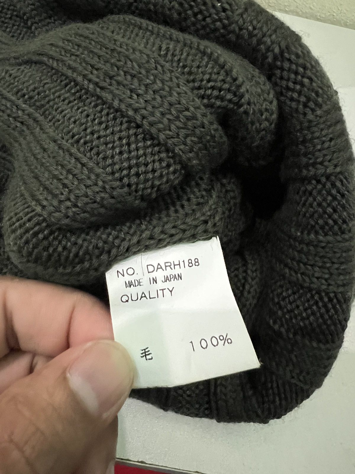 Japanese Brand Japanese Brand Doarat Knitted Beanie Hat Size ONE SIZE - 6 Thumbnail