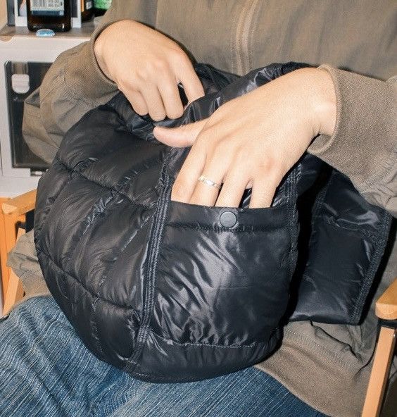 Japanese Brand × Vintage Retro y2k quilted hobo bag messenger bag Size ONE SIZE - 5 Thumbnail