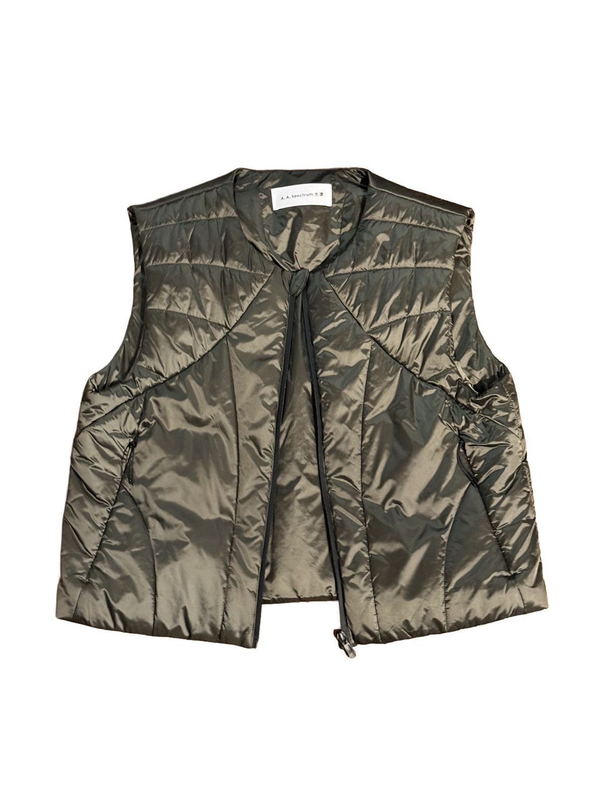 A. A. Spectrum A. A. SPECTRUM Khaki Ethan Vest Size US XL / EU 56 / 4 - 1 Thumbnail