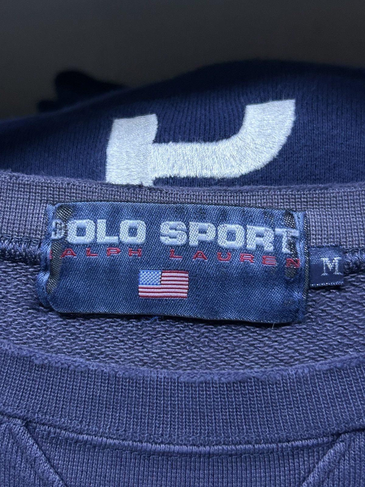 Polo Ralph Lauren Vintage Sunfaded Polo Sport Ralph Lauren Size US M / EU 48-50 / 2 - 5 Thumbnail