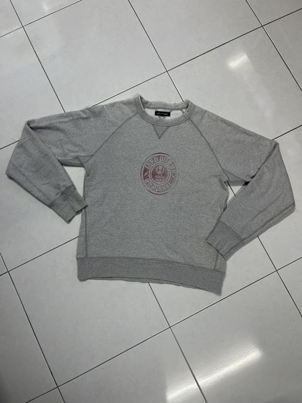 Yohji Yamamoto VINTAGE INED HOMME YOHJI YAMAMOTO CREWNECK SIZE 2 VERY RARE Size US M / EU 48-50 / 2 - 1 Thumbnail