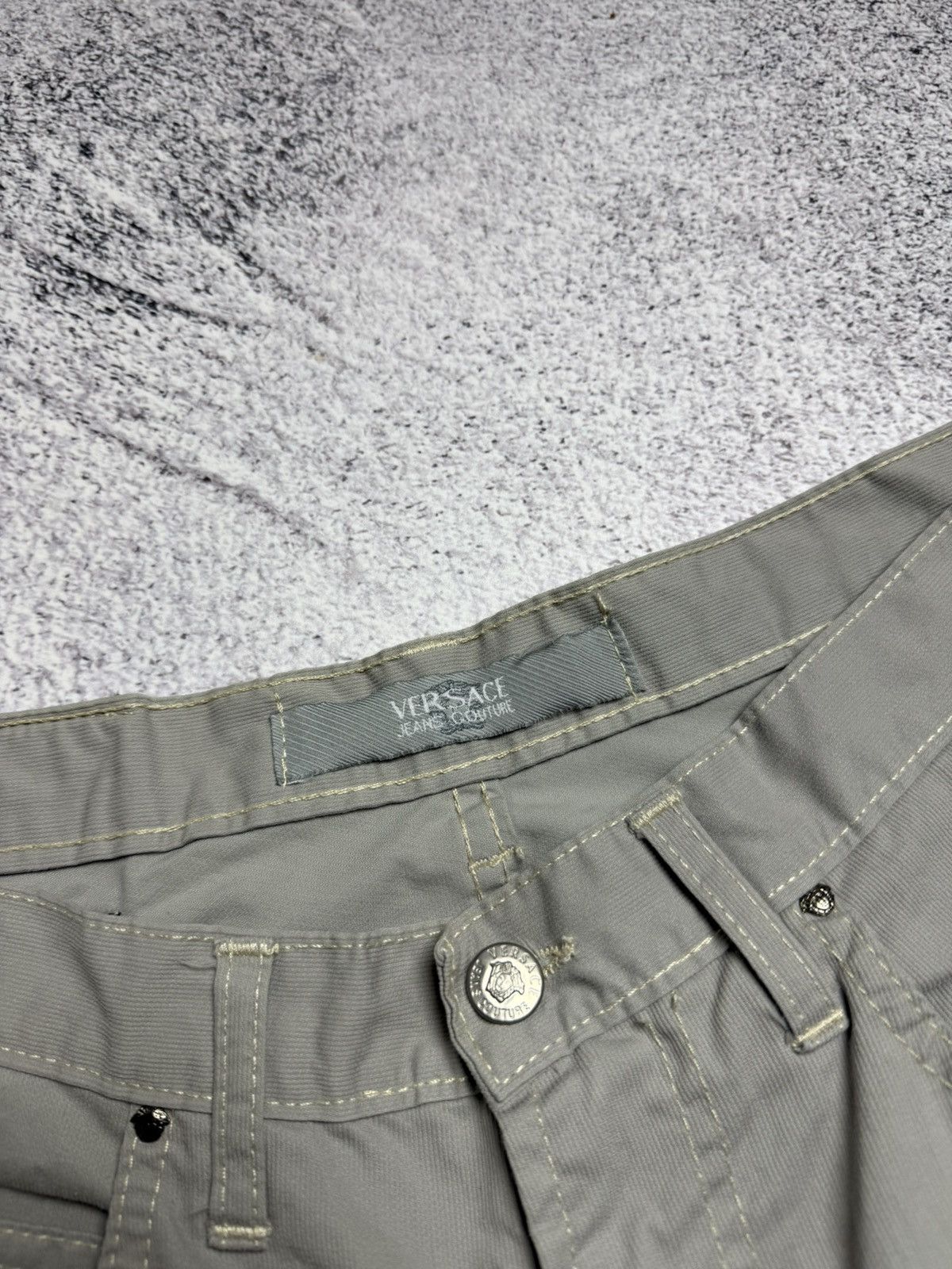 Versace Vintage 90s Versace Pants Rare Luxury Designer Chino Style Size US 34 / EU 50 - 16 Thumbnail