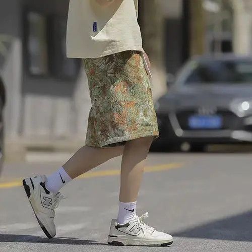 Japanese Brand Mitsui x Hanai Colorful Daisy Niche High Street Shorts Size US 32 / EU 48 - 5 Thumbnail