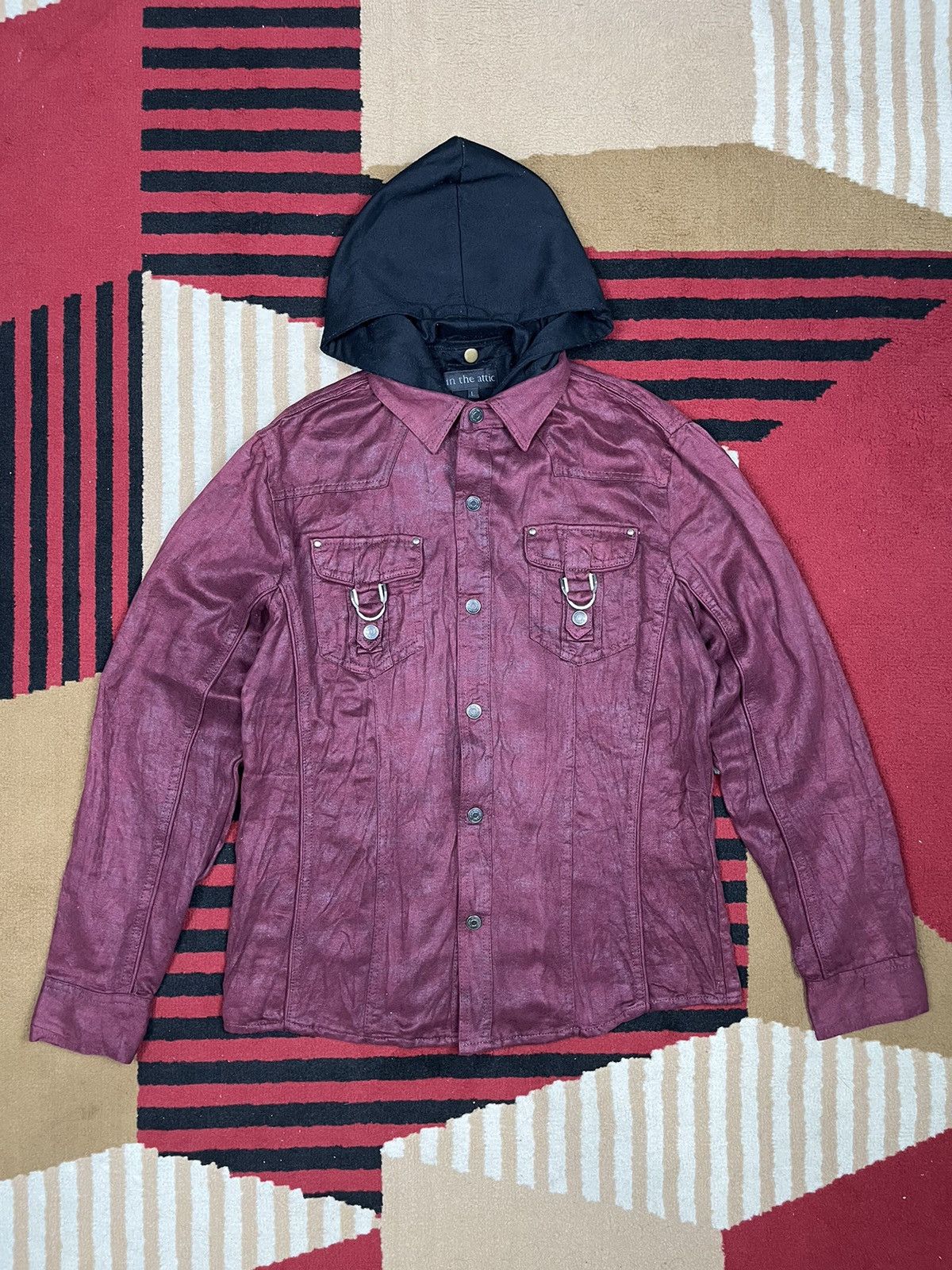 In The Attic In The Attic Gothic Style With Hoodie Button Ups Size US M / EU 48-50 / 2 - 4 Thumbnail