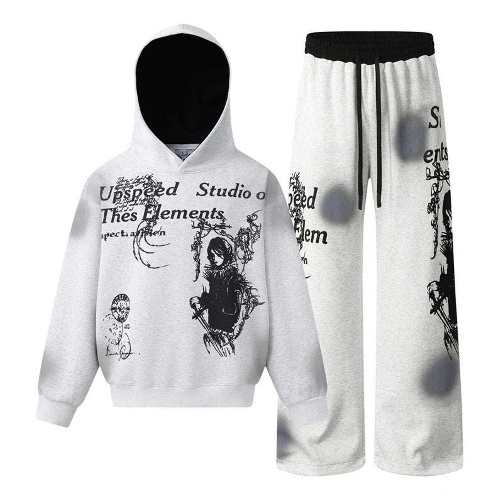 Other Graphic Hoodie and Wide Leg Sweatpants Set Size US M / EU 48-50 / 2 - 2 Thumbnail