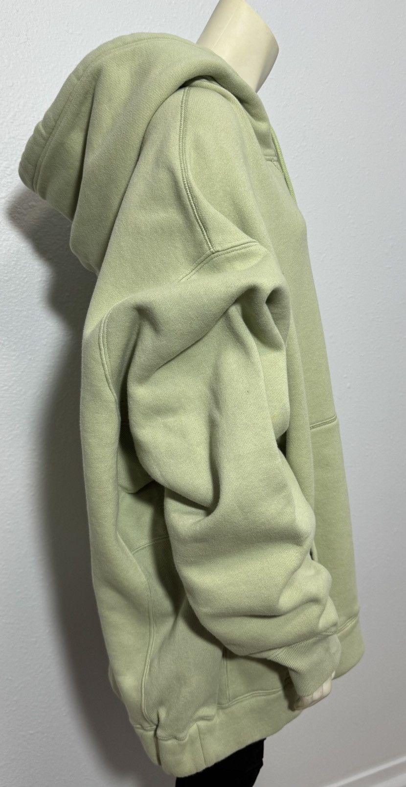 R13 NWT R13 Oversized Side Gusset Hoodie in Faded Green Size US XL / EU 56 / 4 - 4 Thumbnail
