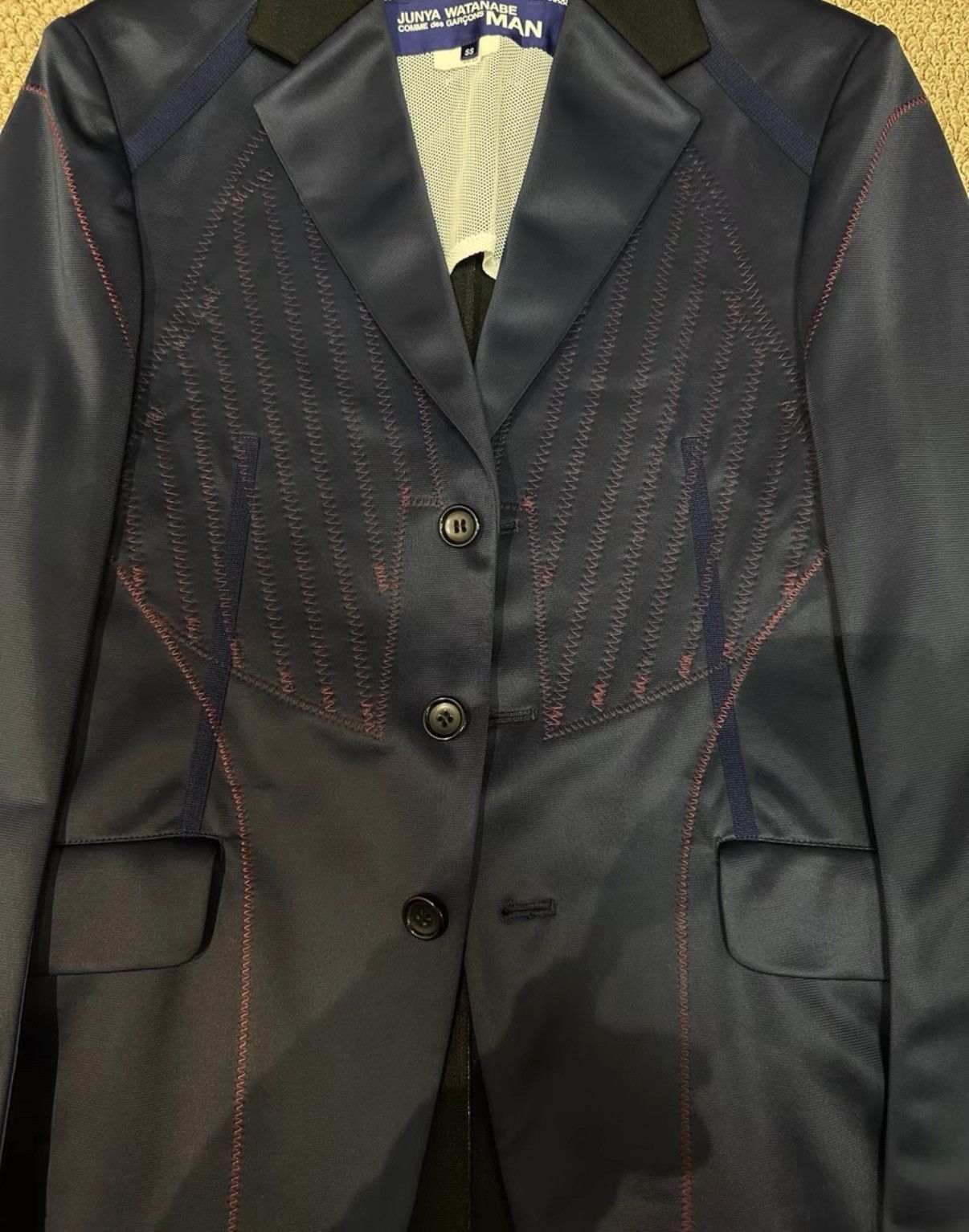 Comme des Garcons COMME des GARÇONS JUNYA MAN Runway Sporty Blazer K23 Size US S / EU 44-46 / 1 - 4 Thumbnail