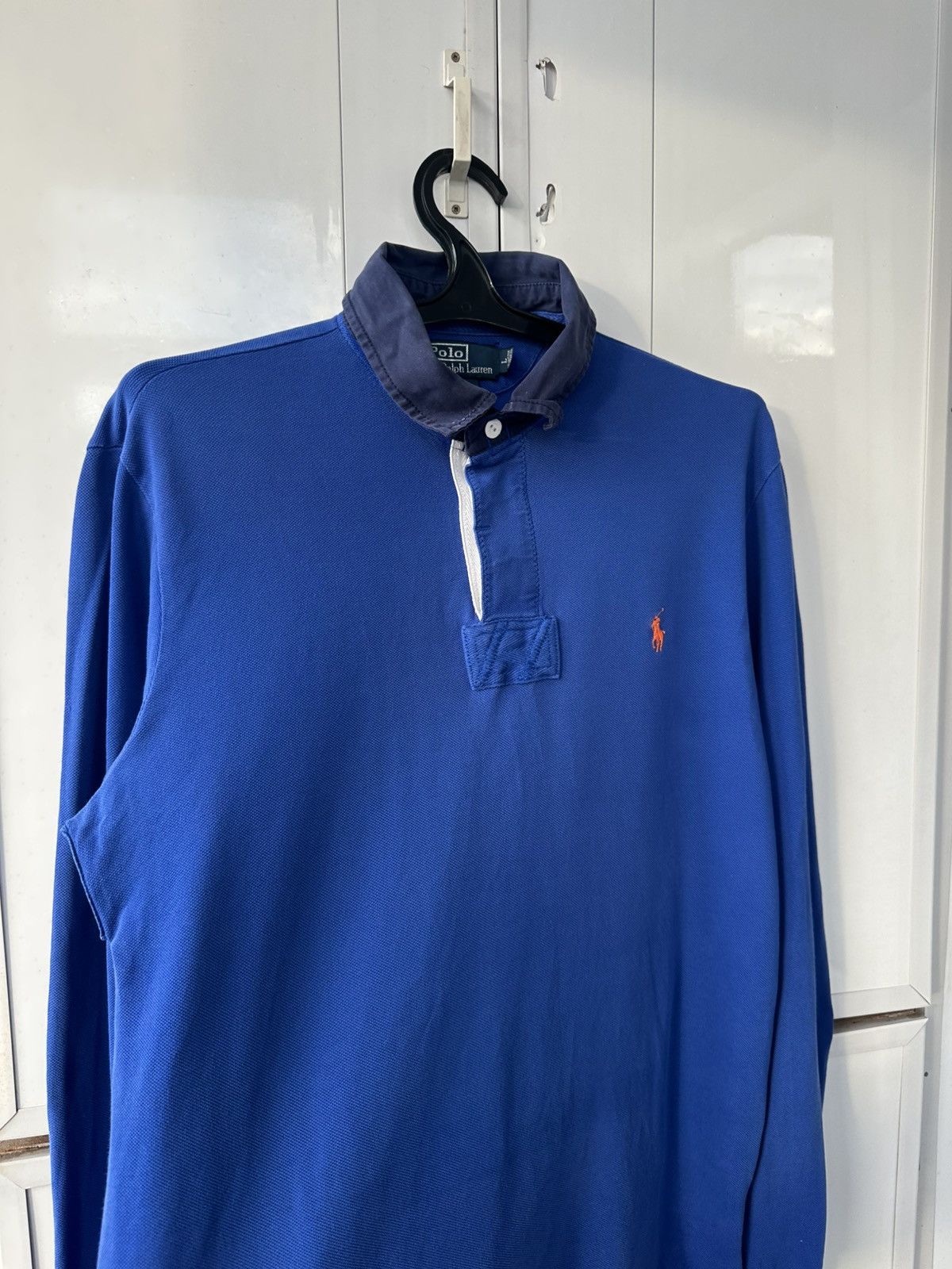 Polo Ralph Lauren Vintage Polo Ralph Lauren Rugby Orange Logo Size US L / EU 52-54 / 3 - 7 Thumbnail