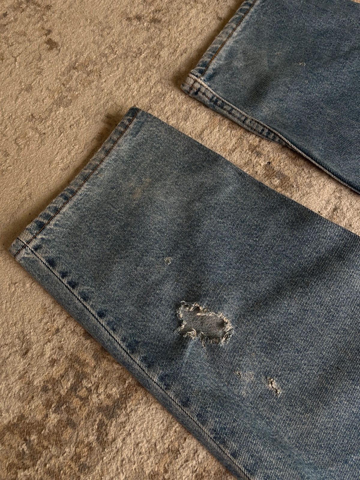 Levi's Levi’s 553 Sz W 34 L 34 Made in USA Rat Distressed Rare Size US 34 / EU 50 - 16 Thumbnail