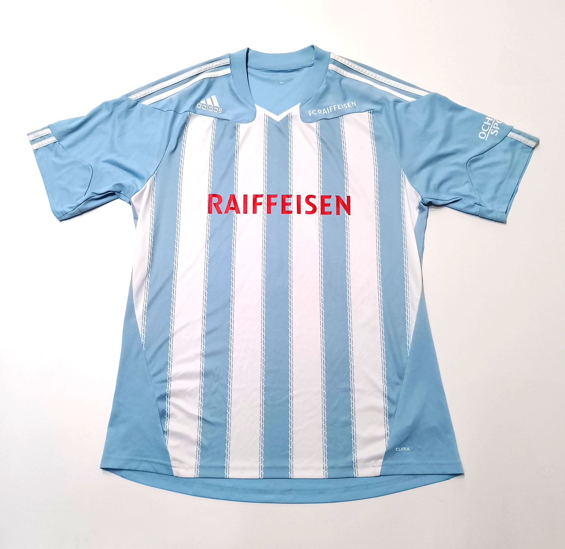 Adidas Adidas P46707 Blue T-Shirt White Stripes size XL Size US XL / EU 56 / 4 - 1 Thumbnail