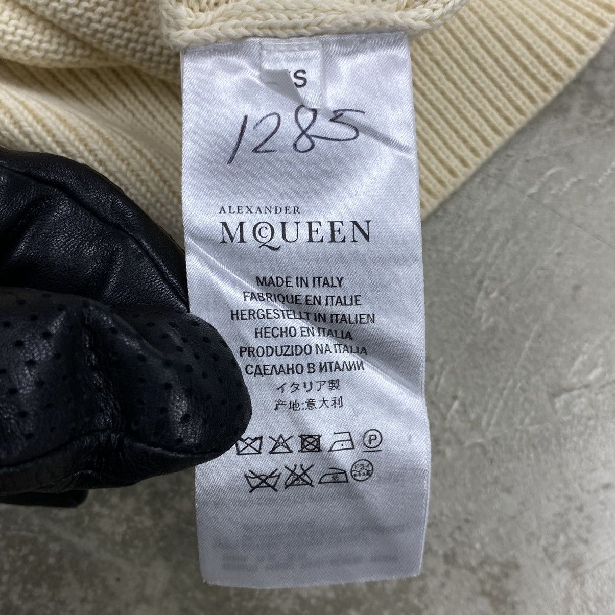 Alexander McQueen Embroidered Knitted Sweater Size US XS / EU 42 / 0 - 7 Thumbnail