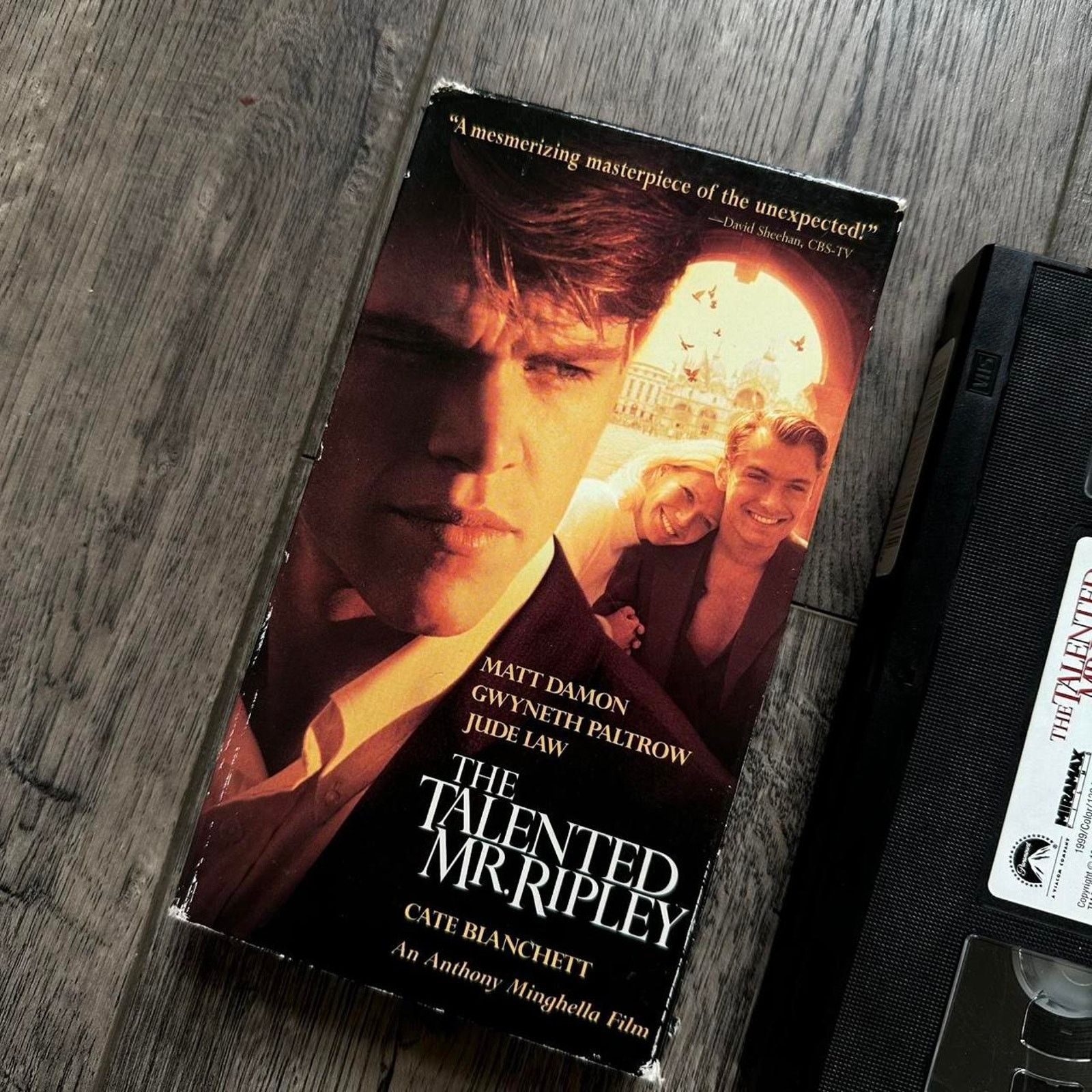 Vintage Rare Vintage The Talented Mr Ripley VHS Movie Tape Size ONE SIZE - 4 Thumbnail