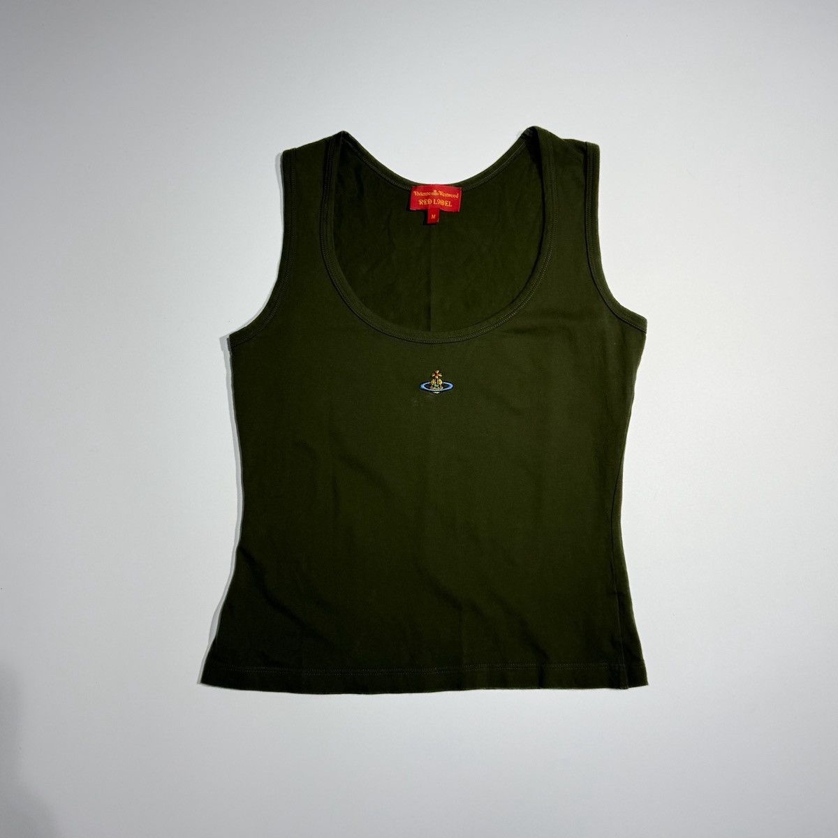 Vivienne Westwood Vivienne Westwood Red Label Orb Embroidered Tank Top Size M / US 6-8 / IT 42-44 - 1 Thumbnail
