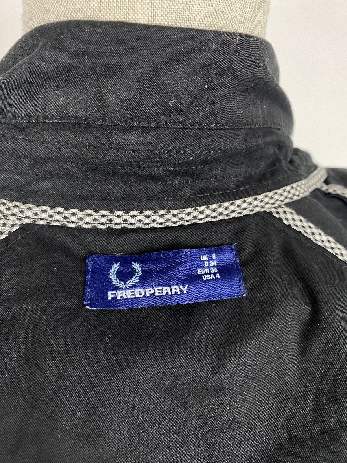 Fred Perry × Vintage Women’s Vintage Fred Perry Trench Coat Jacket size USA 4 Size S / US 4 / IT 40 - 6 Thumbnail