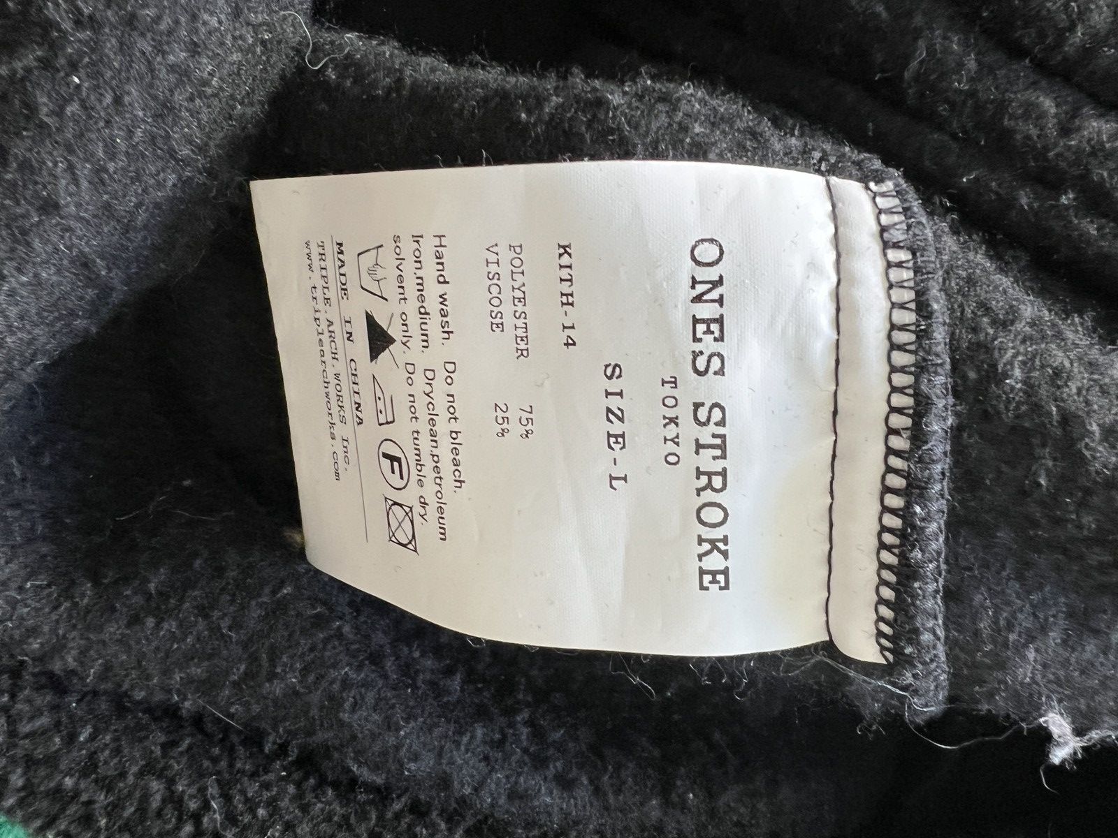 Kith × ONES STROKE KITH x Ones Stroke Sherpa Hoody Size US L / EU 52-54 / 3 - 3 Thumbnail