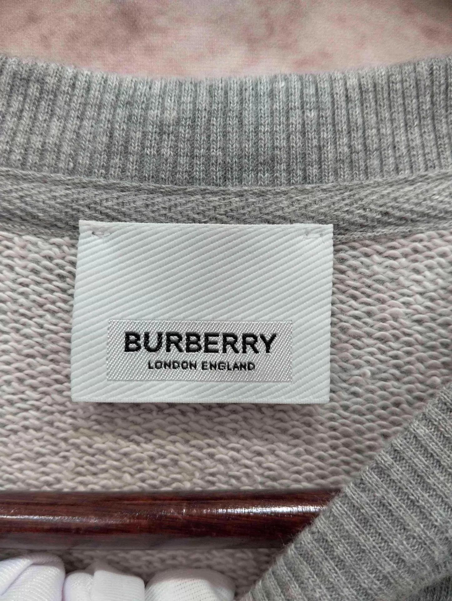 Burberry Burberry Logo Print Hoodie Women's Gray XS Size XS / US 0-2 / IT 36-38 - 4 Thumbnail