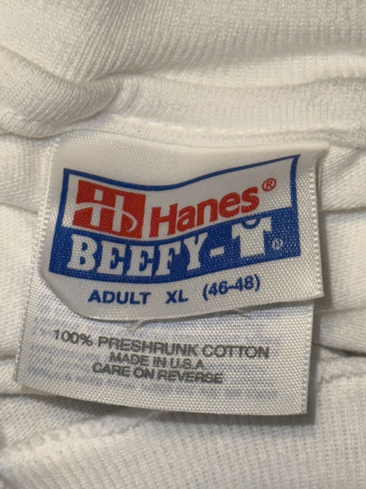 Hanes Vintage 90’s Hanes Graphic Beefy Cow Short Sleeve T Shirt XL Size US XL / EU 56 / 4 - 17 Thumbnail