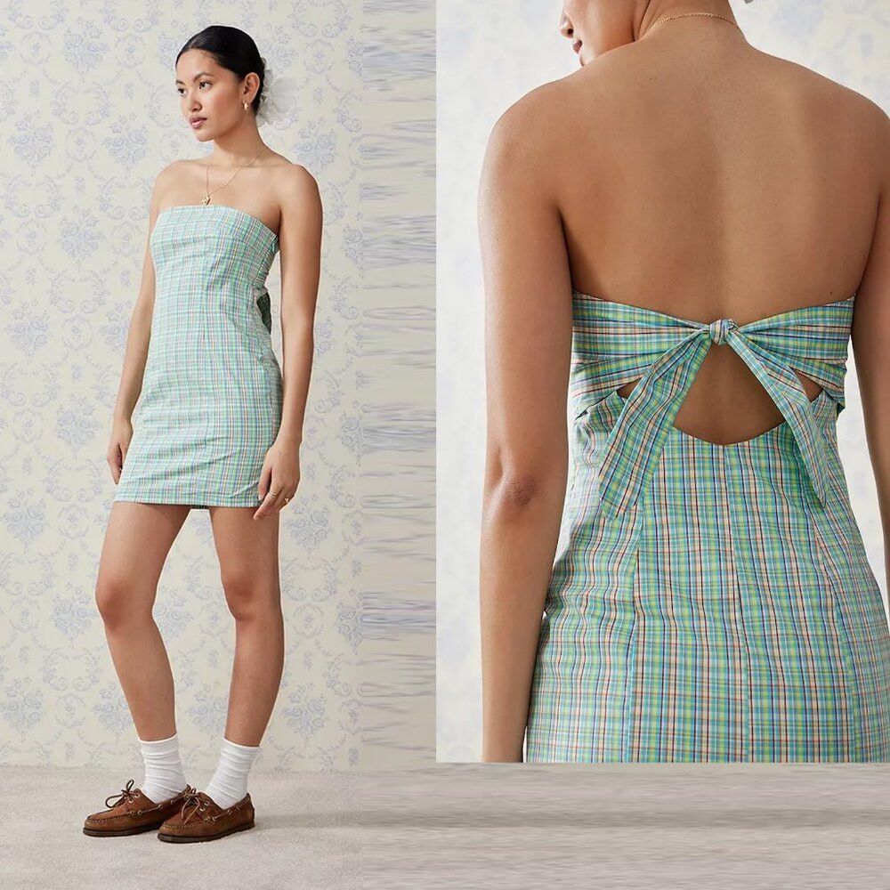 Other New Kimchi Blue Summer Strapless Mini Dress Size S Size S / US 4 / IT 40 - 2 Thumbnail