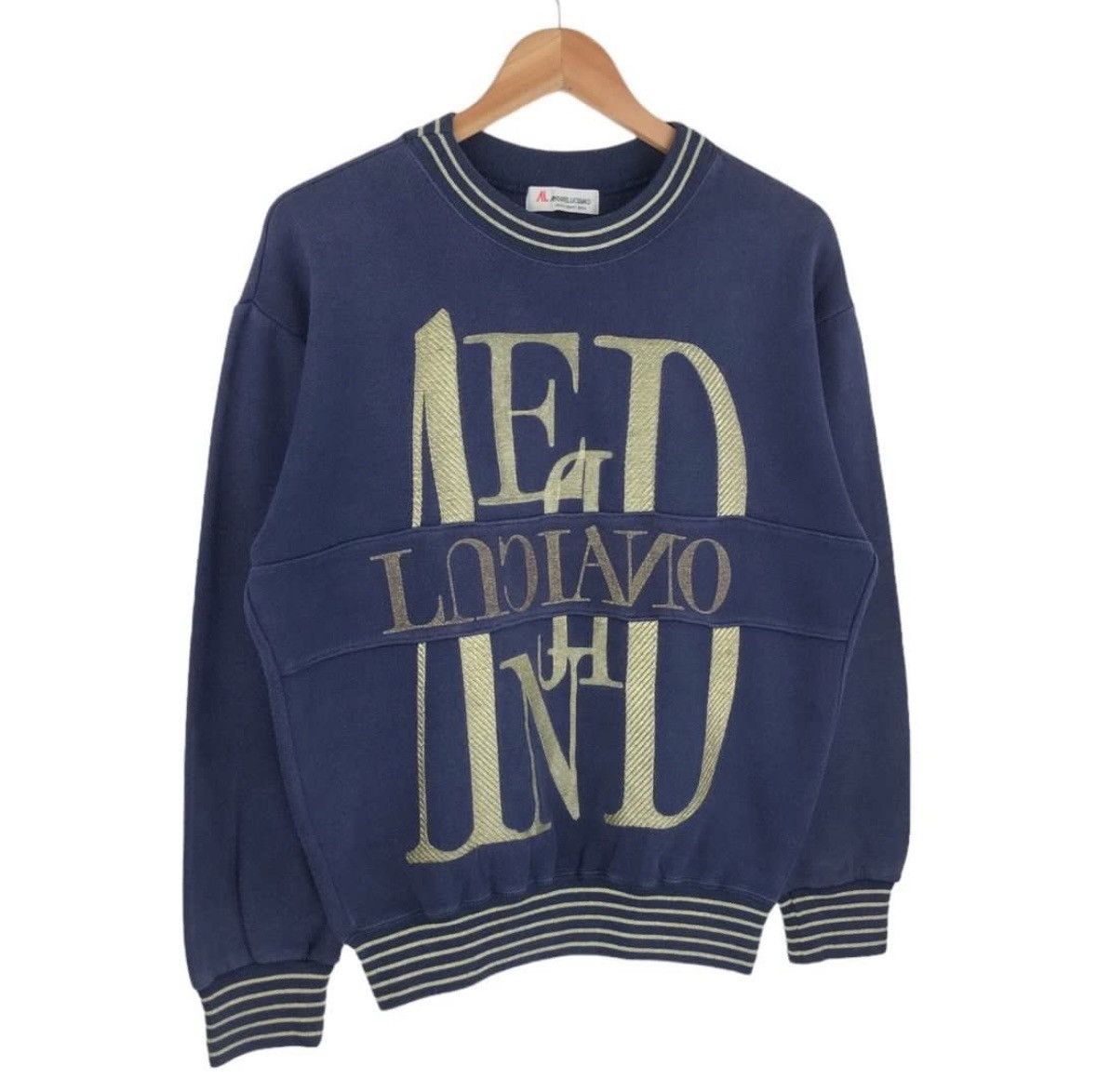 Andreluciano × Vintage Andreluciano big spellout sweatshirt Size US M / EU 48-50 / 2 - 1 Thumbnail