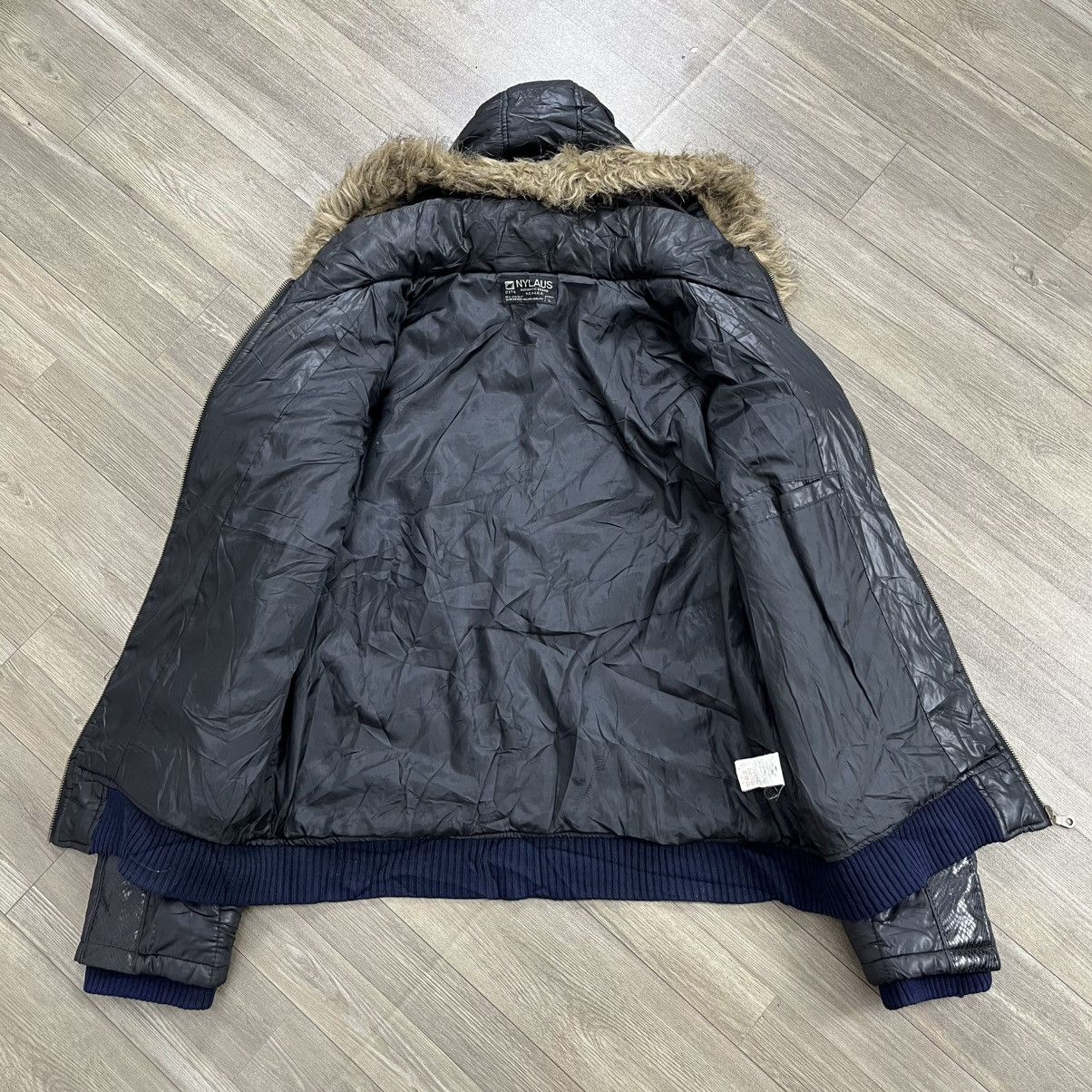 20471120 2000s Nylaus Fur Bono Jacket Punk Ifsixwasnine Goa Lgb Style Size US L / EU 52-54 / 3 - 8 Thumbnail