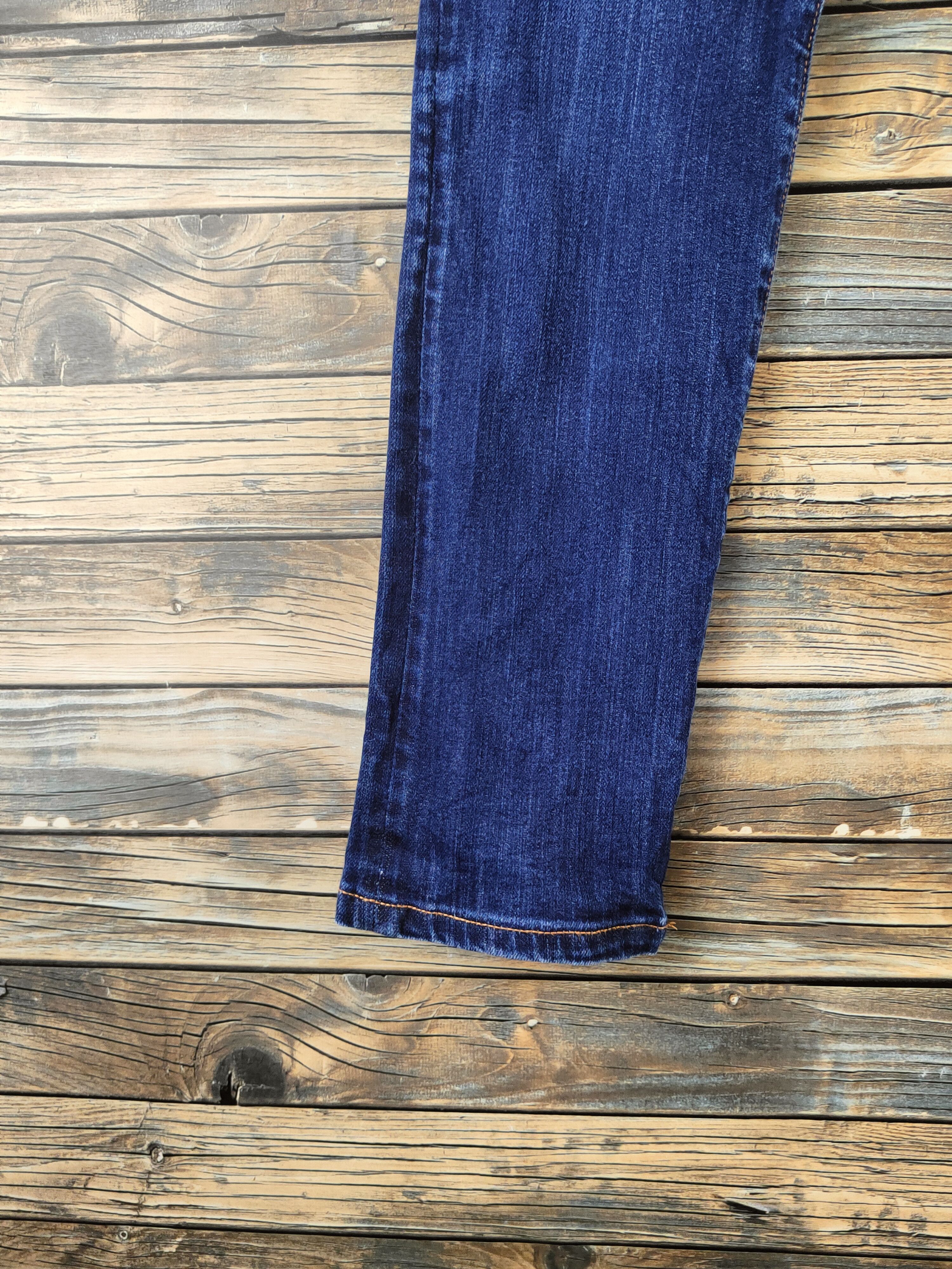 Ovadia & Sons Ovadia & Sons Blue Distressed Ripped Jeans #S2913 Size US 31 - 4 Thumbnail