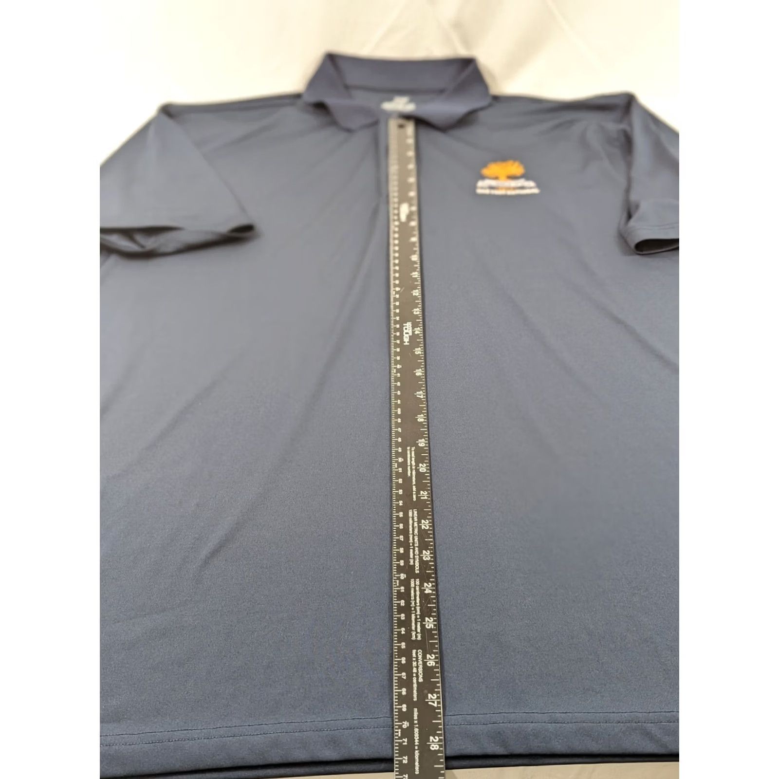 Vintage Polo Club Ahead Extreme Polo Shirt Mens 2XL Blue Short Sleeve Button-Down Casual Golf 2014 US Senior Open Oaktree Size US XXL / EU 58 / 5 - 5 Thumbnail