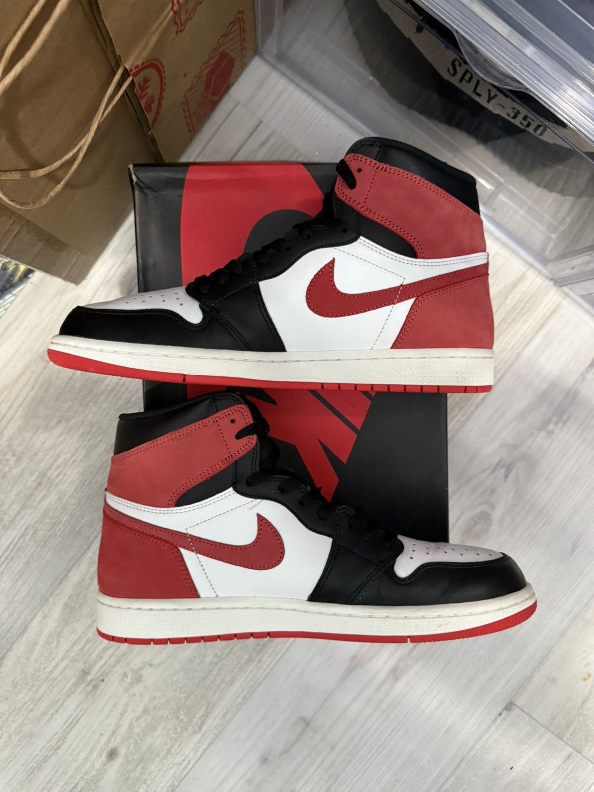 Jordan Brand Jordan 1 Retro High OG Track Red Size US 10.5 / EU 43-44 - 3 Thumbnail