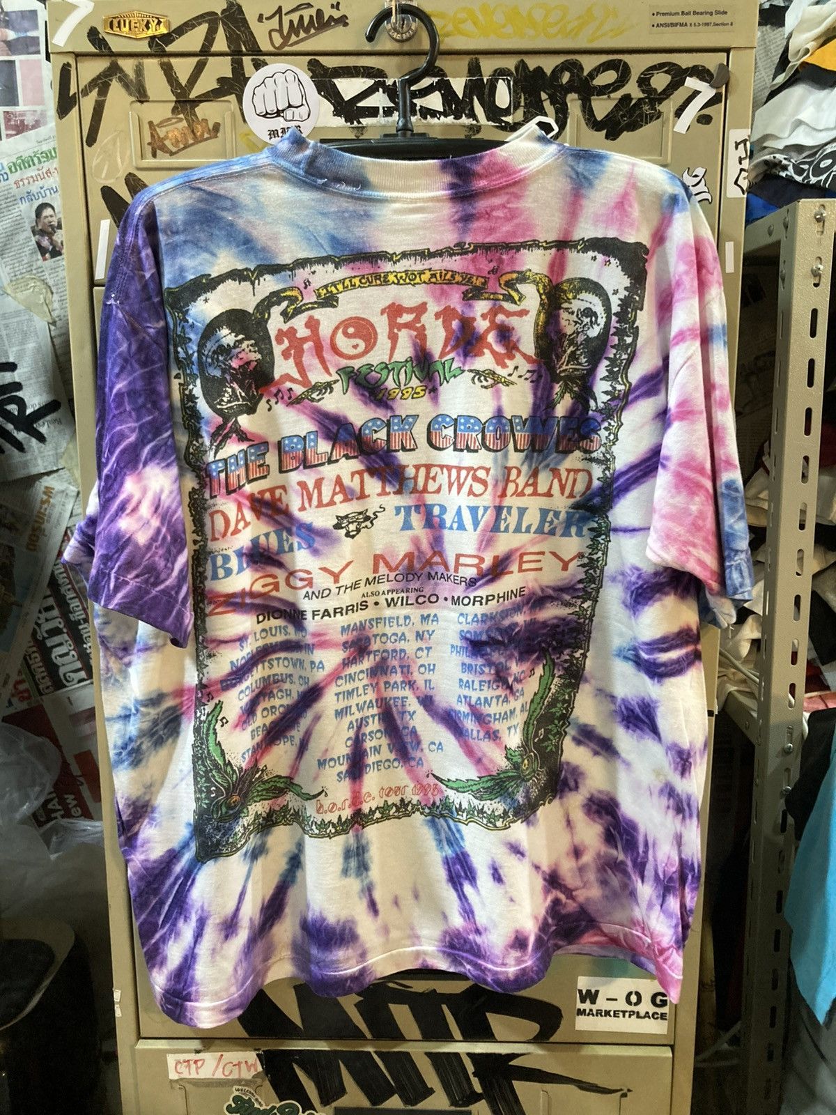 Band Tees Vintage Horde festival 1995’s Size US XL / EU 56 / 4 - 5 Thumbnail