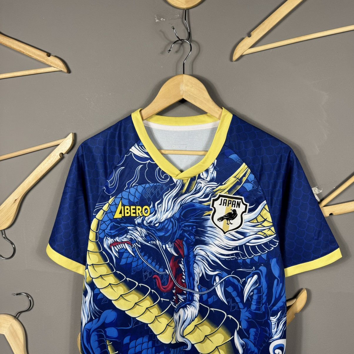 Japanese Brand Japan Dragon Blokcore Soccer Jersey Size US M / EU 48-50 / 2 - 2 Thumbnail