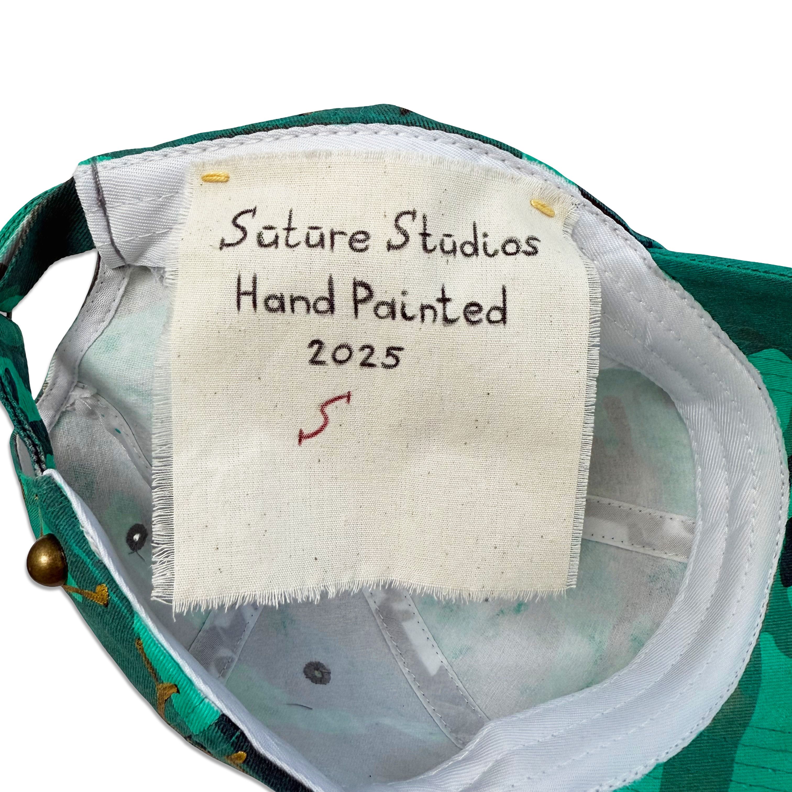 Other Suture Studios Hand Painted Kintsugi Camouflage 6-Panel Hat Size ONE SIZE - 10 Thumbnail
