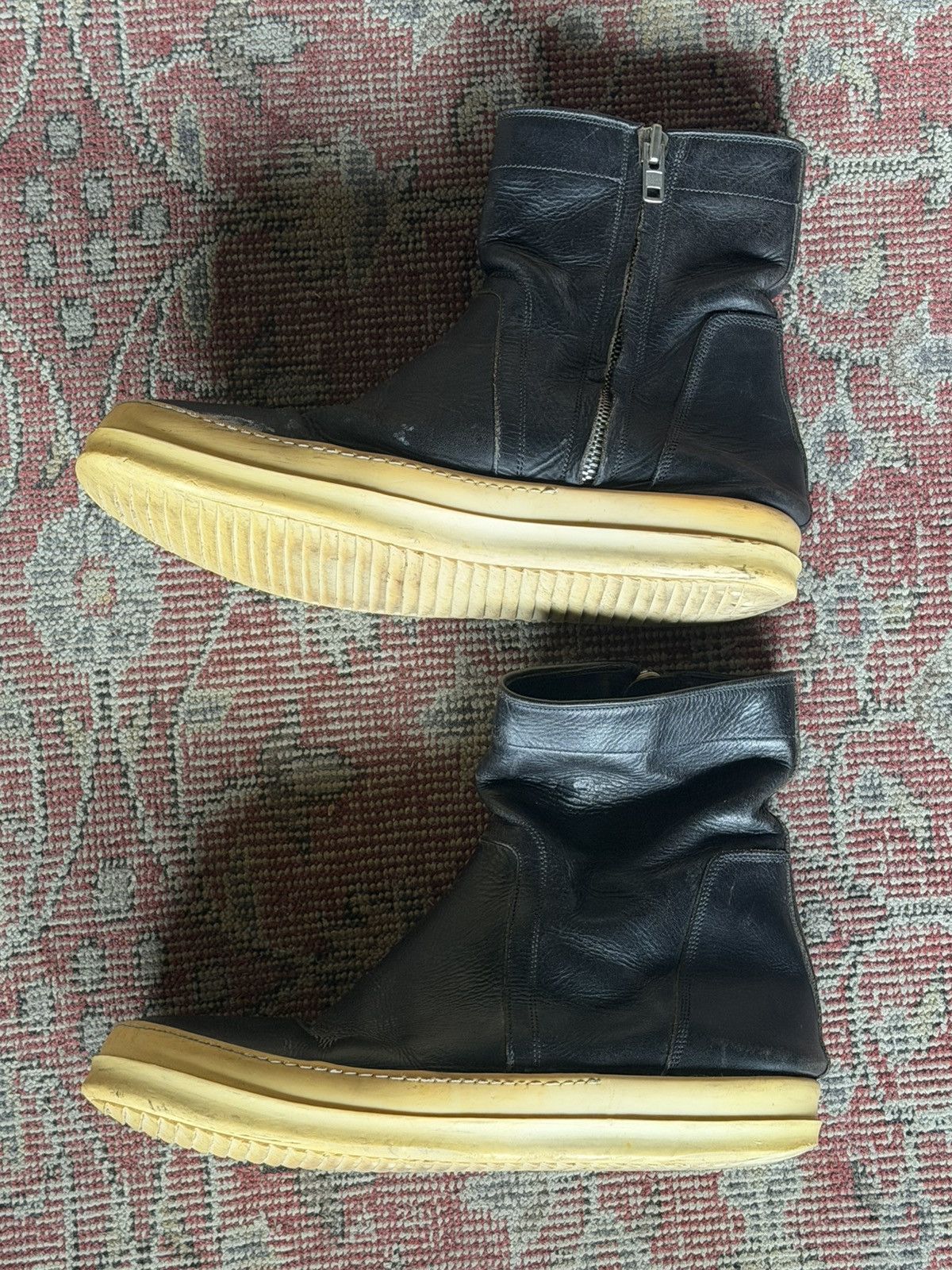 Rick Owens Rick owens zipper boot creepers Size US 12 / EU 45 - 6 Thumbnail