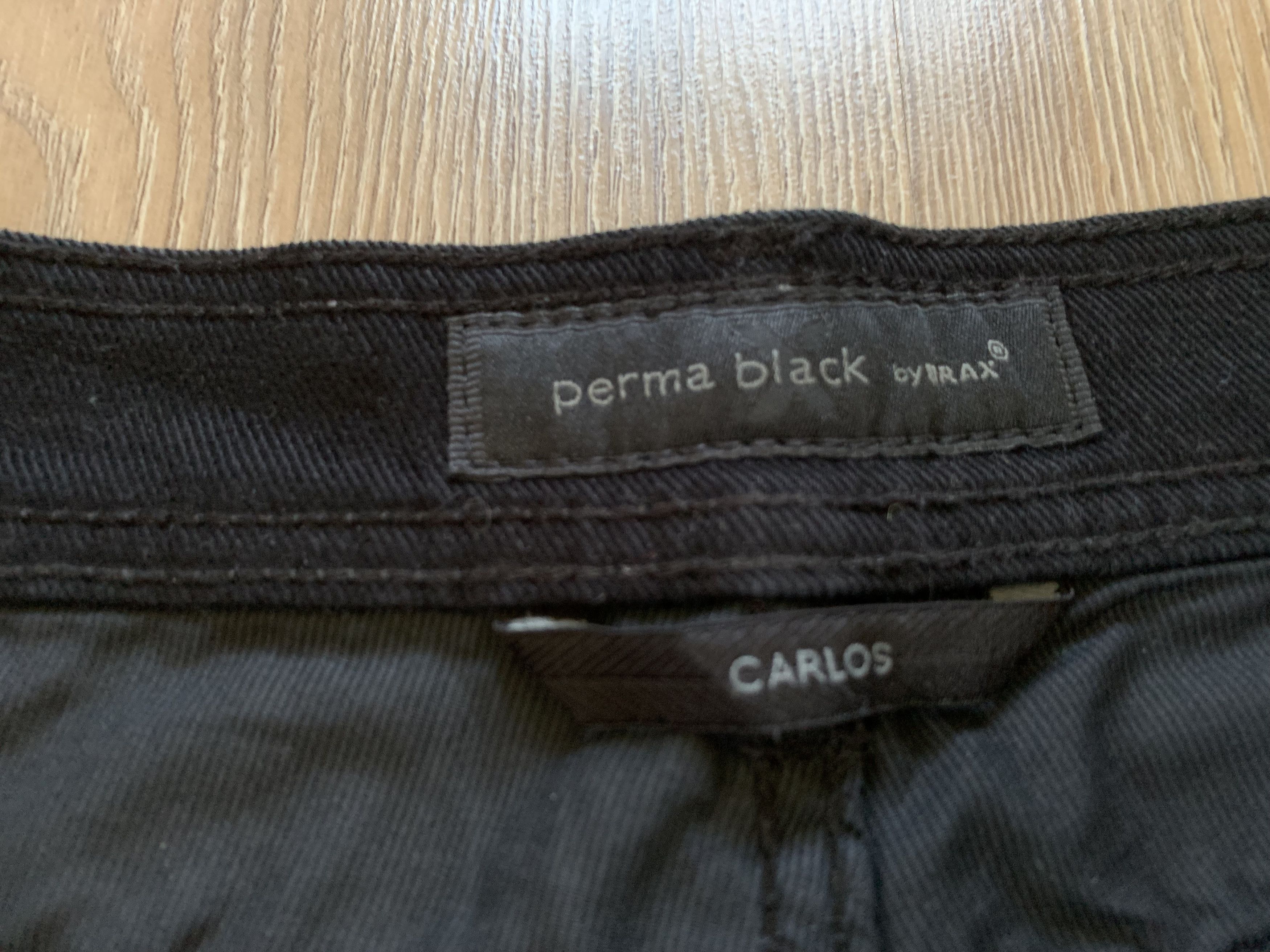 BRAX Brax Perma Black Carlos Men's Black Jeans Size US 32 / EU 48 - 8 Thumbnail