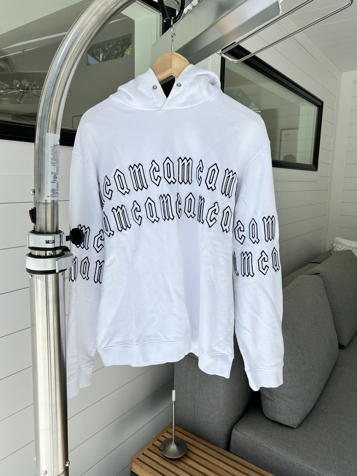 MCQ McQueen White Sweatshirt Size L Size US XL / EU 56 / 4 - 1 Thumbnail