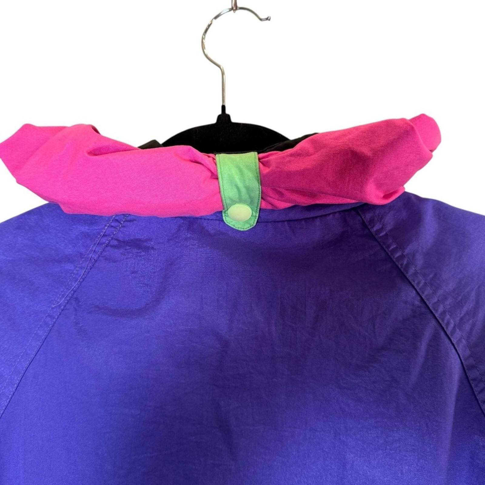 Other Vintage Skyr Sport 90’s Vibrant Hooded Windbreaker Sz XL Size US XL / EU 56 / 4 - 7 Thumbnail