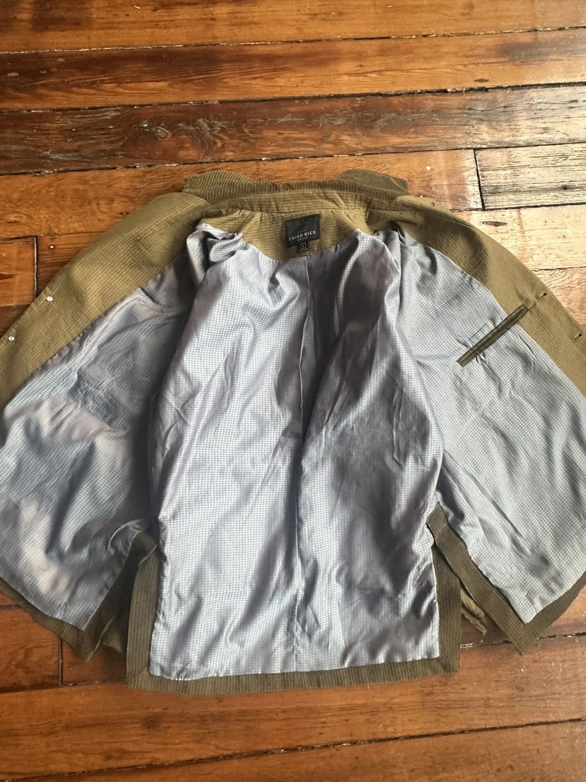 FRIED RICE Fried Rice Patchwork Denim/Corduroy Jacket Size US S / EU 44-46 / 1 - 10 Thumbnail