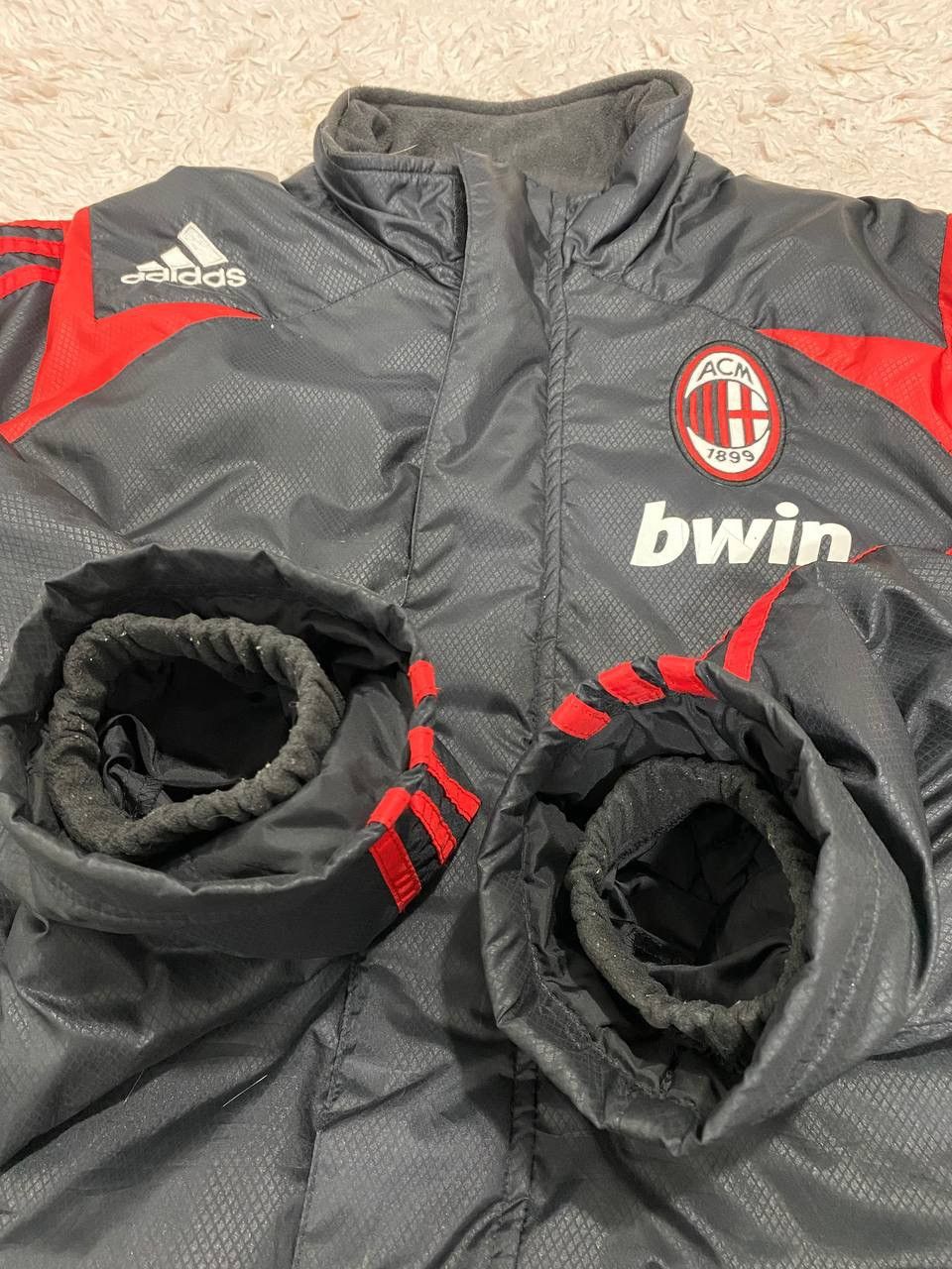 Adidas AC MILAN TRAINING JACKET TOP BWIN Size US L / EU 52-54 / 3 - 7 Thumbnail