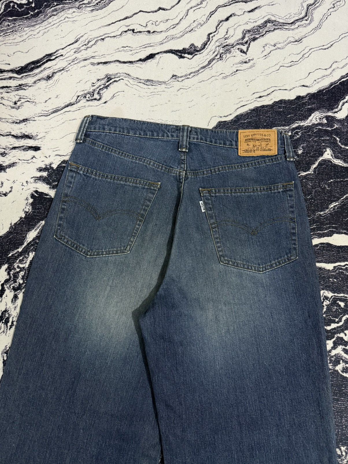 Levi's Vintage Clothing Vintage levis 517 loose fit j22 button jeans Size US 31 - 2 Thumbnail