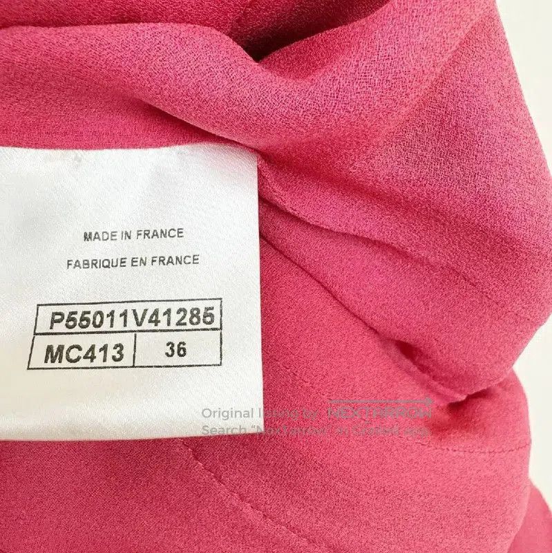 Chanel Chanel Wool Winter Coat in Pink . Size M / US 6-8 / IT 42-44 - 5 Thumbnail