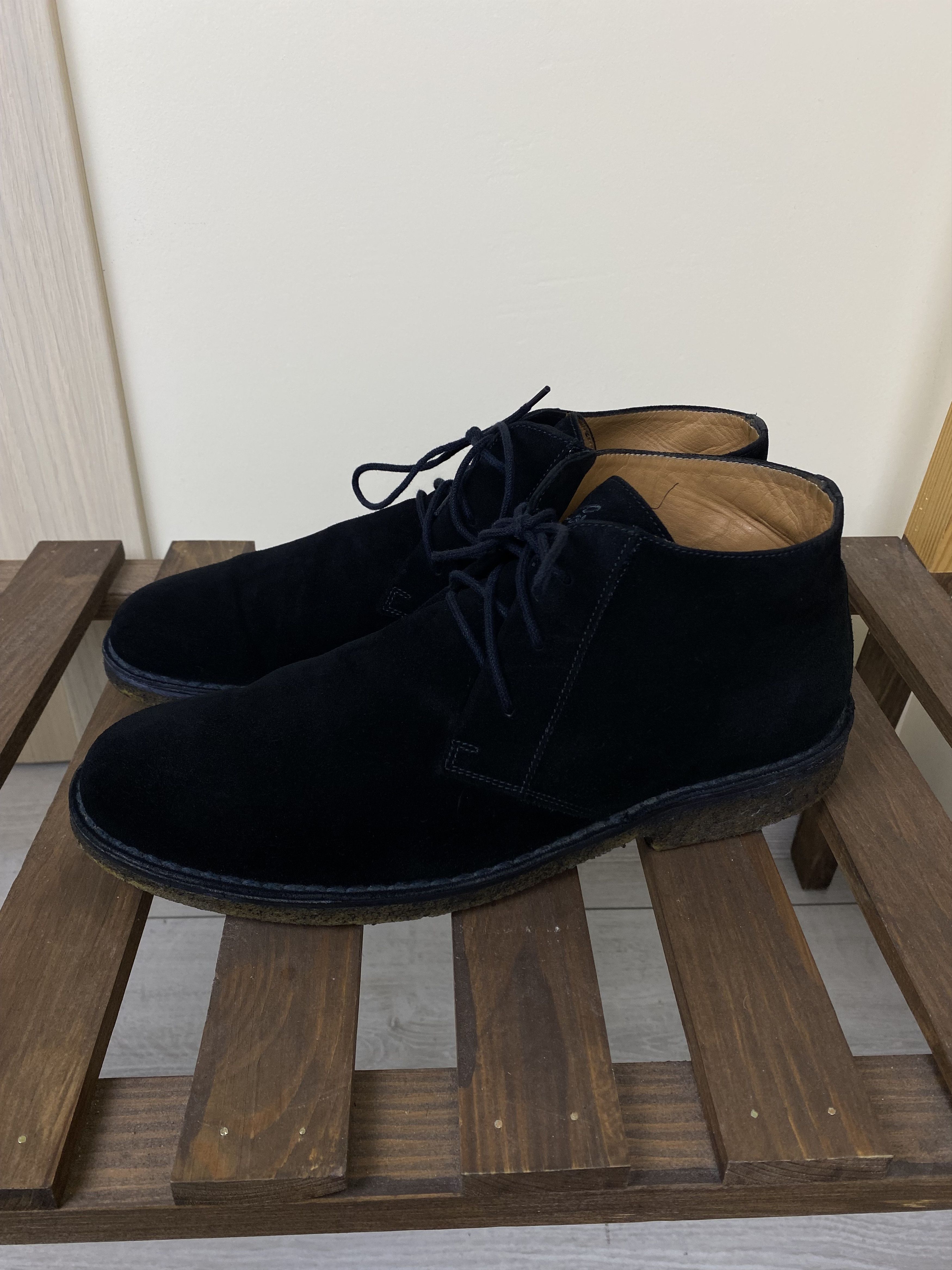 Corneliani Corneliani desert black boots rubber sole size 42 Size US 8.5 / EU 41-42 - 1 Thumbnail