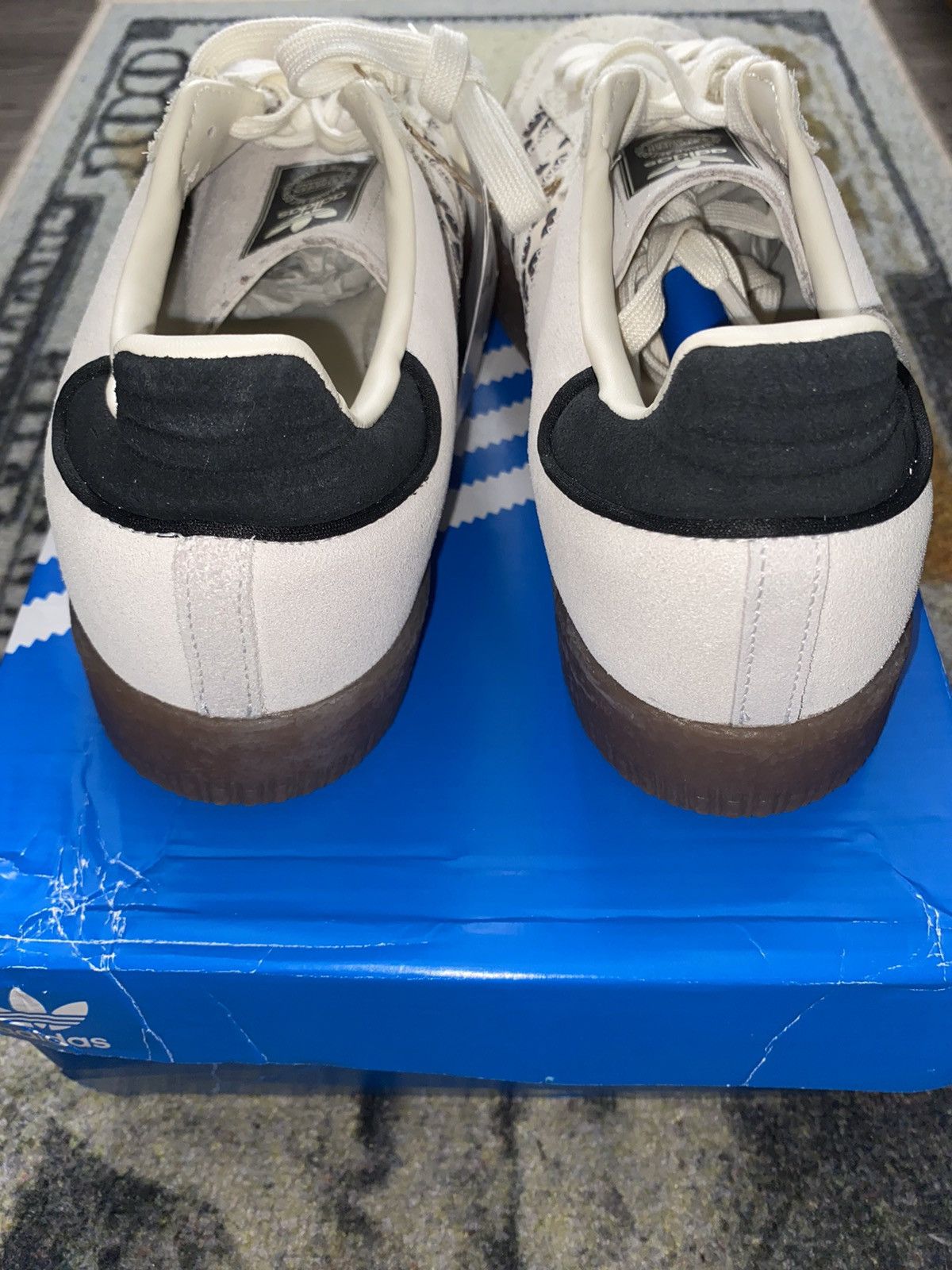 Adidas Adidas Sambae Leopard Off White (9 Mens) Size US 10 / IT 40 - 5 Thumbnail